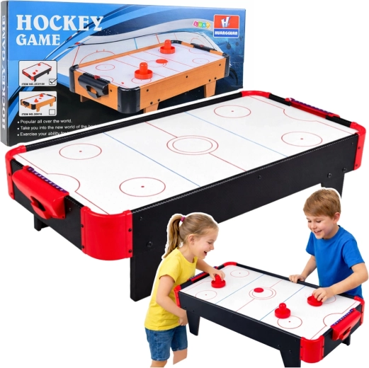 Mini bord-airhockey til børn – sort