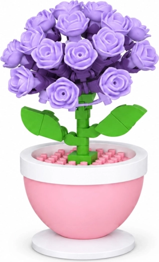 Lilla hortensia som dekoration