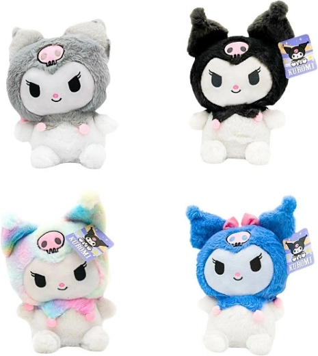 Plysdyr HELLO KITTY Kuromi 30 cm – blød krammeven
