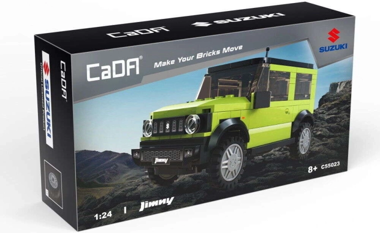 Licenseret model af SUZUKI Jimny i skala 1:24