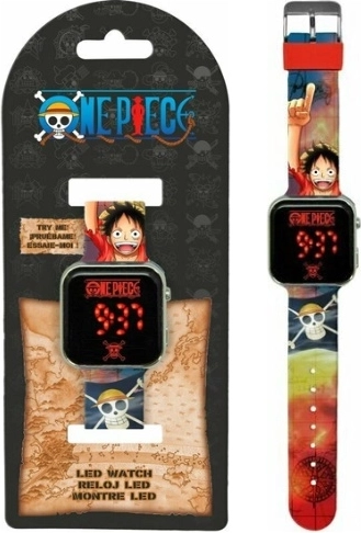 Digitale LED-ur One Piece til børn
