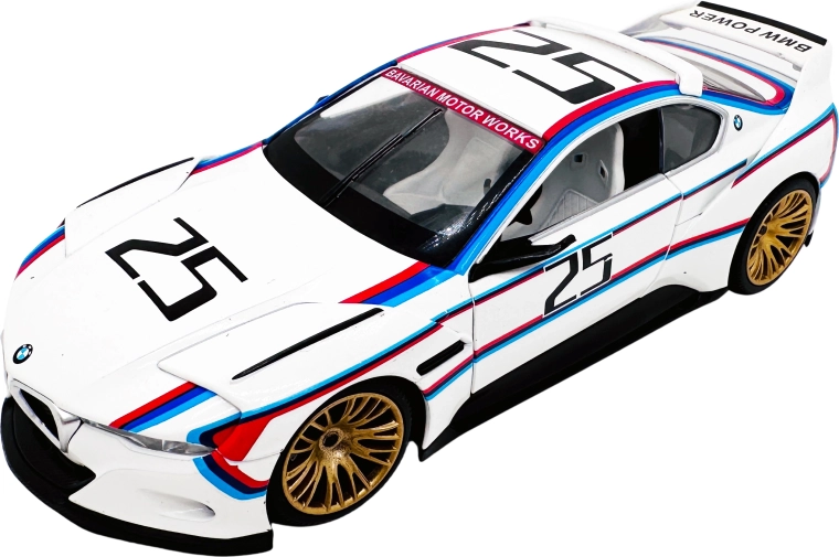 Metalmodel 1:24 BMW 3.0 CSL Hommage hvid