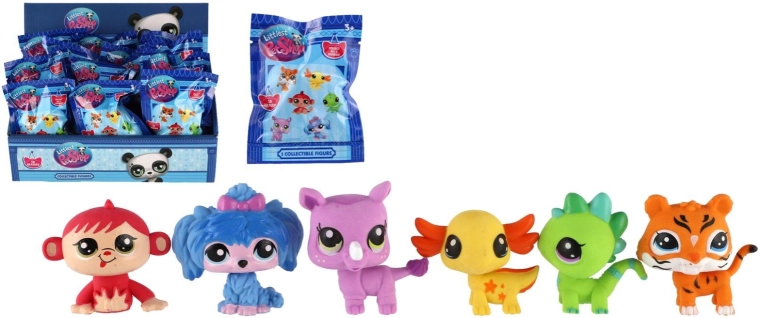 Littlest Pet Shop viskelæder formet som et dyr med overraskelse – 1 stk.