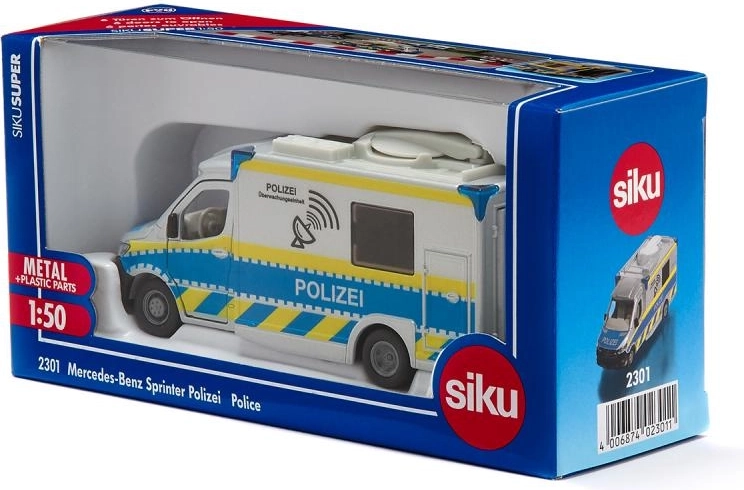 Politimodel Mercedes-Benz Sprinter Siku