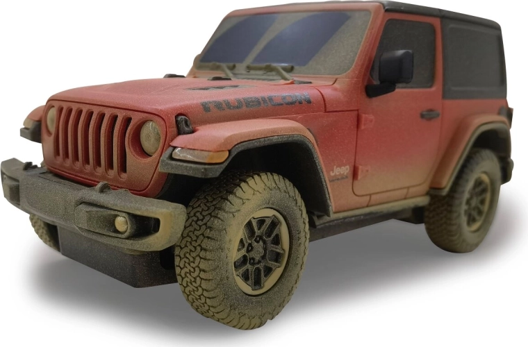 Realistisk udseende af Jeep Wrangler Rubicon