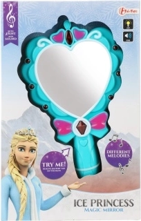 Magisk hjerteformet spejl til små prinsesser