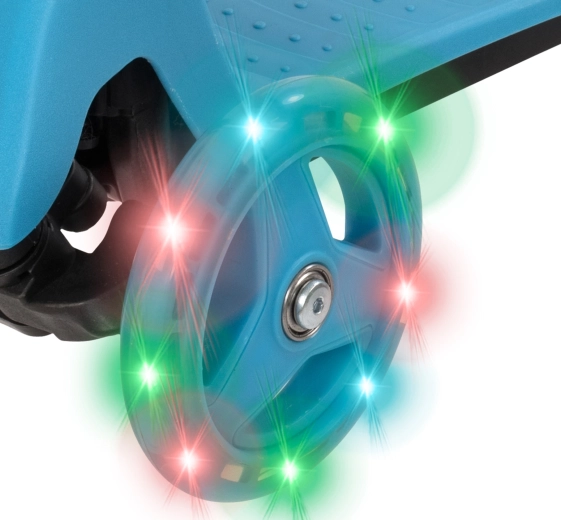 Lysende LED-hjul for ekstra sjov