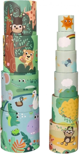 Pyramiden af krus Safari