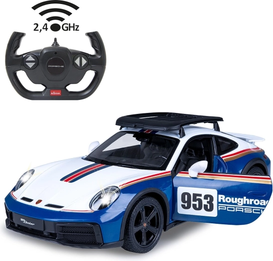 R/C-bil JAMARA Porsche 911 Dakar Performance 1:14 blå