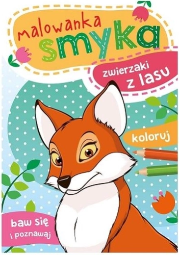 Malowanka smyka skovdyr fra skoven
