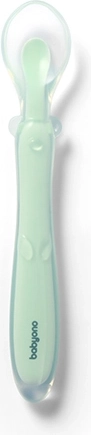 Silikone-babyske BABYONO, mint, fra 6 måneder
