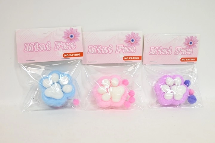 Antistress-klemme-pote (squishy) – display 12 stk.