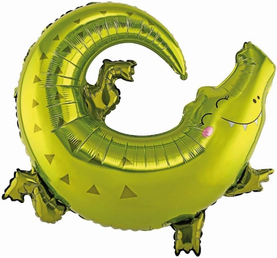 Folieballon Krokodille
