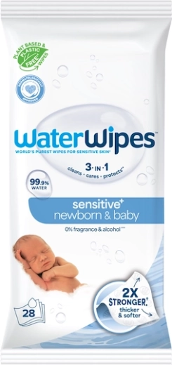 Vådservietter WaterWipes Newborn & Baby 3-i-1 28 stk.