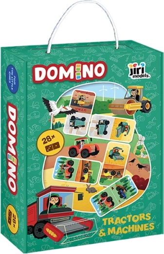 Domino for de mindste – Maskiner og traktorer