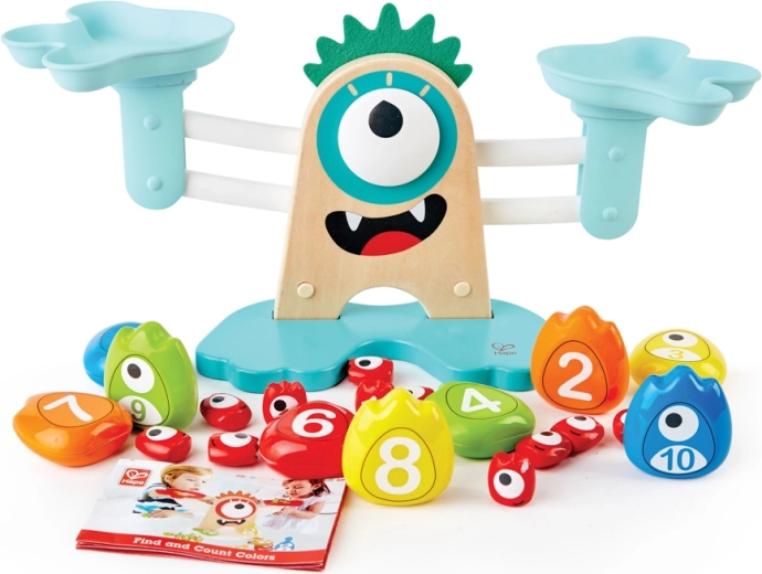 Hape vægt med monstre