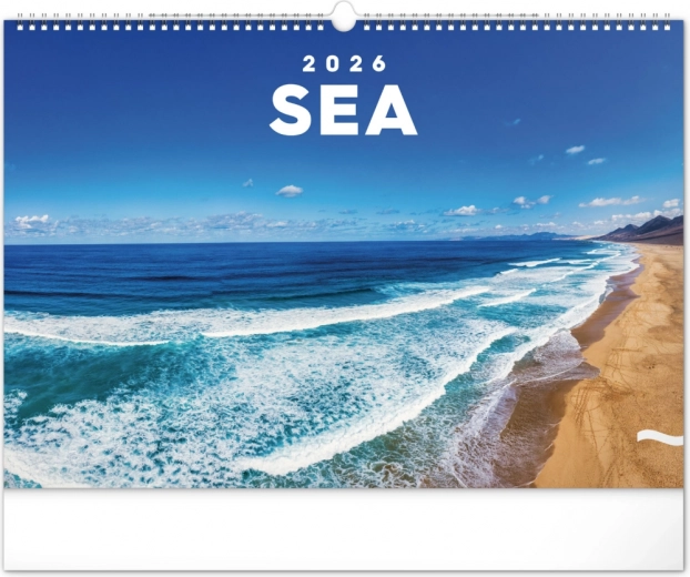 Væghængt kalender Havet 2026