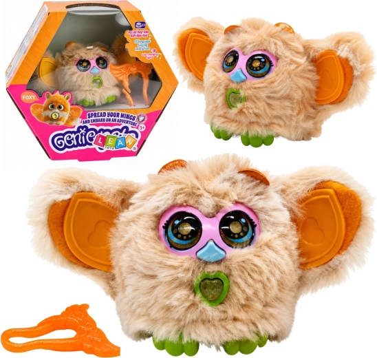 Interaktivt Genie Pets-væsen med lys og lyde, beige