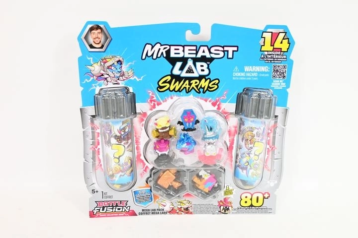 COBI MrBeast Lab Swarms S4 Mega-set med samlerfigurer (14 stk.)