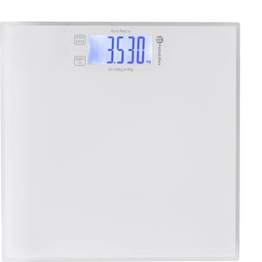Elegant glasplatform til voksne op til 180 kg