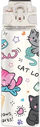 I-total tritan-drikkeflaske 750 ml Cat lovers