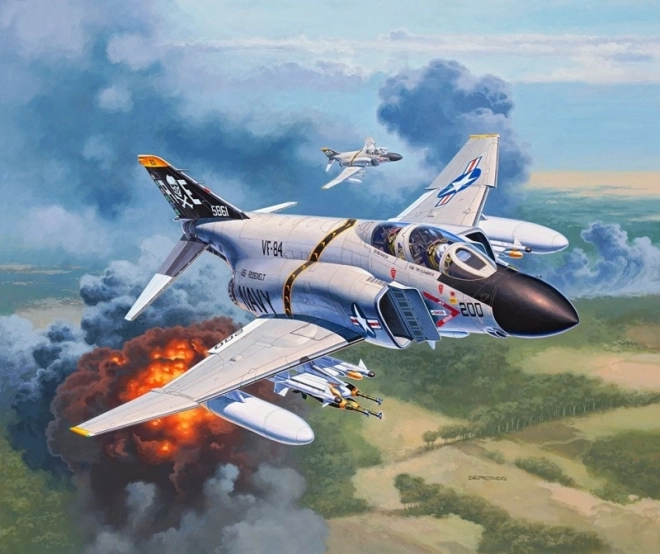 Plastikmodel F-4J Phantom US Navy