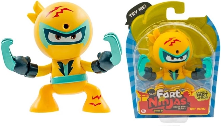 Fart Ninjas figur med lyd Rip Won