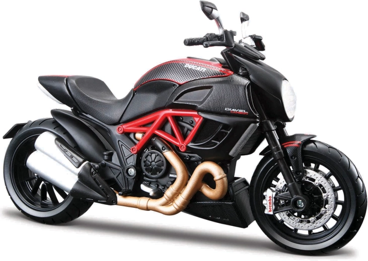 Maisto motorcykel Ducati Diavel Carbon 1:12