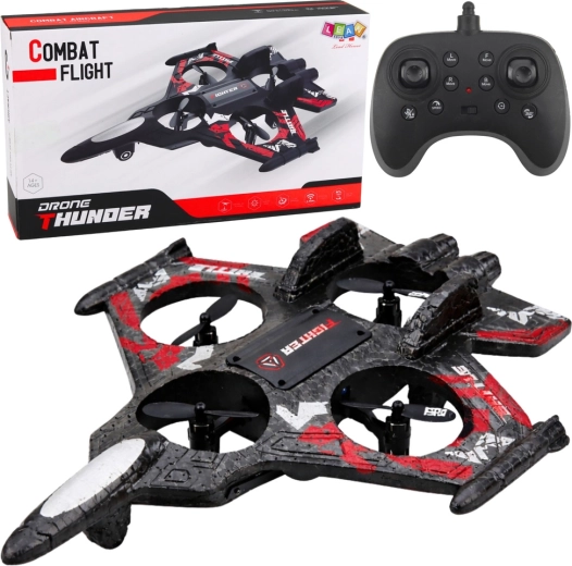 RC-drone Fighter – skum-baseret tænkt fly med 360° akrobatik