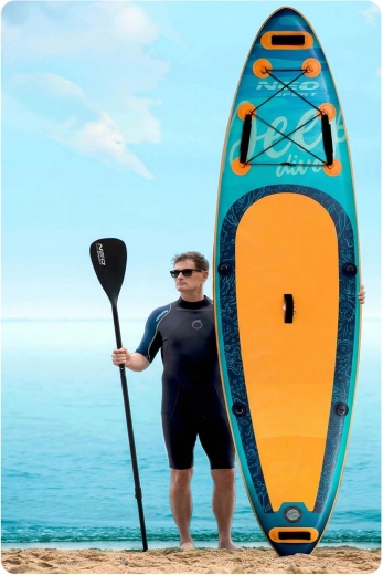 Stabil dækflade med håndtag og cargo