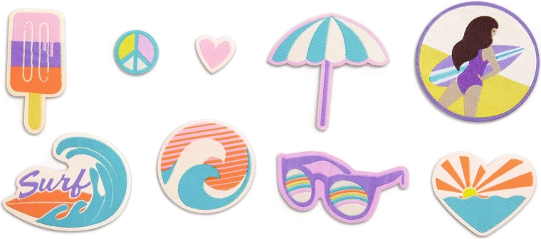 Gør looket komplet med stilfulde klistermærker