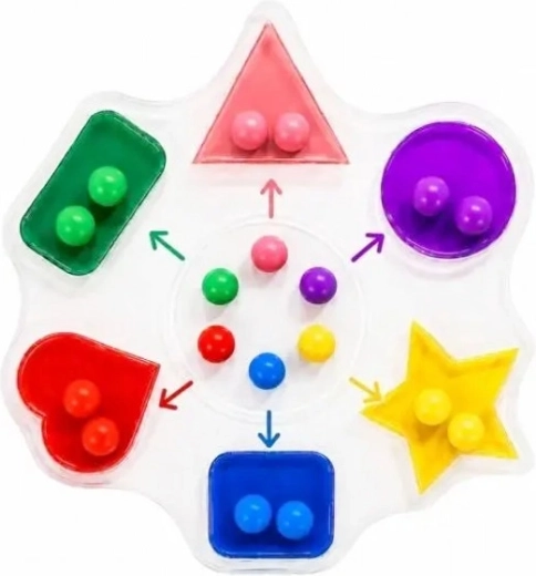 Sanselig antistress-gel „squishy“ farvesorterer