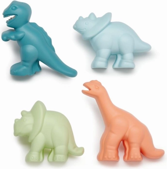 Dinosaur form sæt 4 stk
