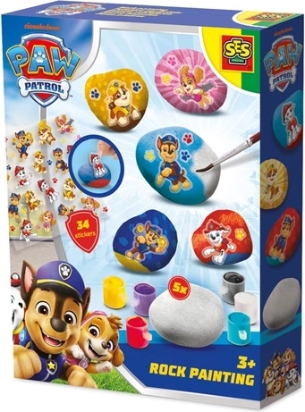 SES Paw Patrol – maling på sten