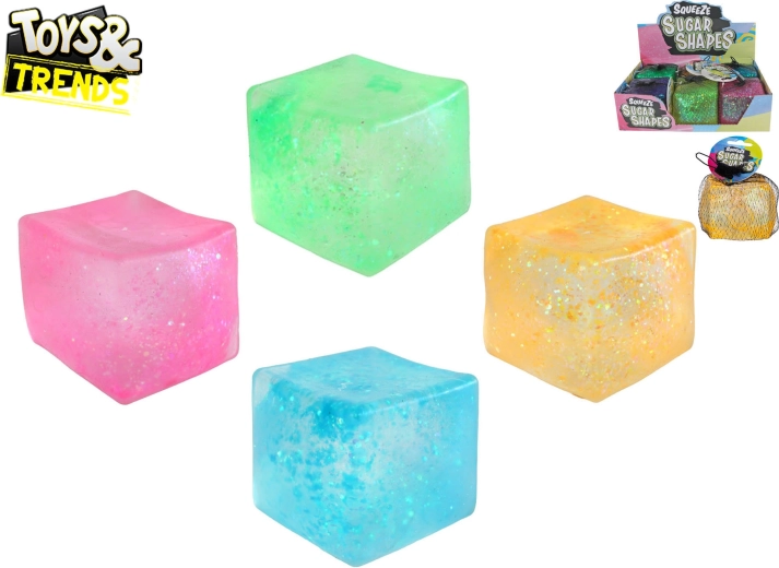 Strækbar antistress‑terning ECO Sugar Toys&Trends