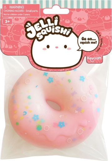 Sød donut med krymmel