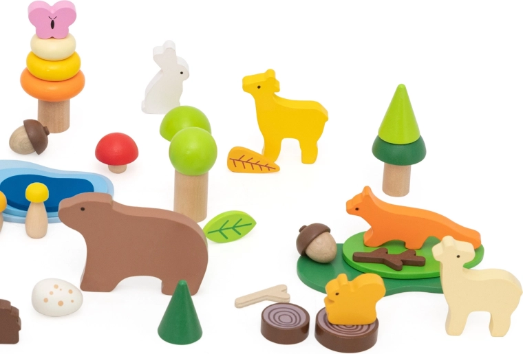 58 dele til åben leg og fantasi