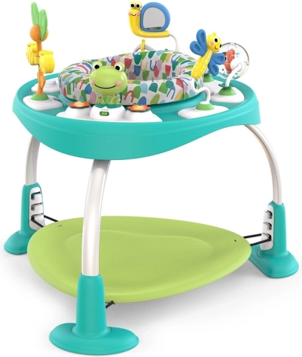 Bright Starts aktivitetscenter 2-i-1 Bounce Bounce Baby, fra 6 måneder, op til 11 kg