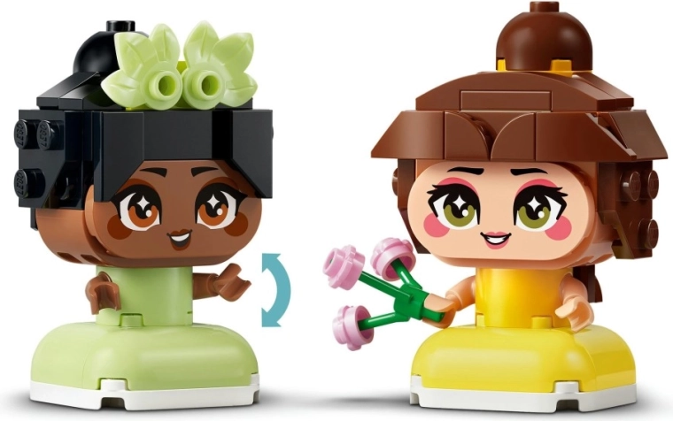 Mini Belle og Tiana med tilbehør