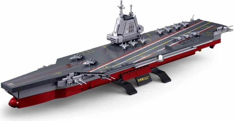 Stor model med en længde på 46,5 cm