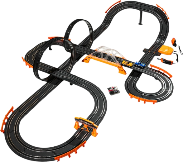 Racerbane TRACK MASTER med belysning + tilbehør