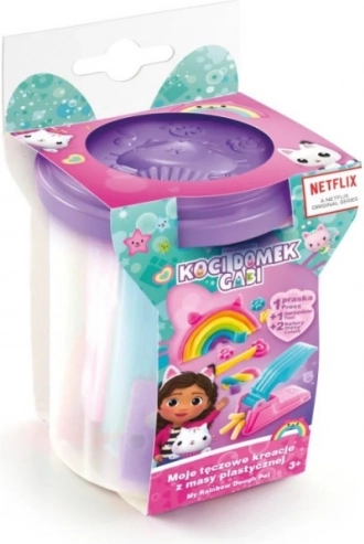 Modellsæt Gabby's dukkehus – mine regnbueskabelser, lilla bæger