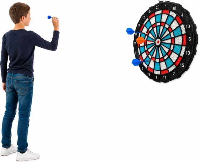 Stor diameter på 42,5 cm for behagelig sigtning