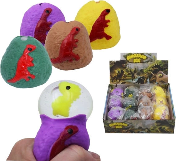 Klembart dinosauræg med slim