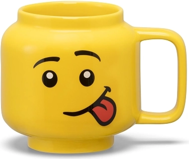 Lego keramisk krus 255 ml – glad minifigur