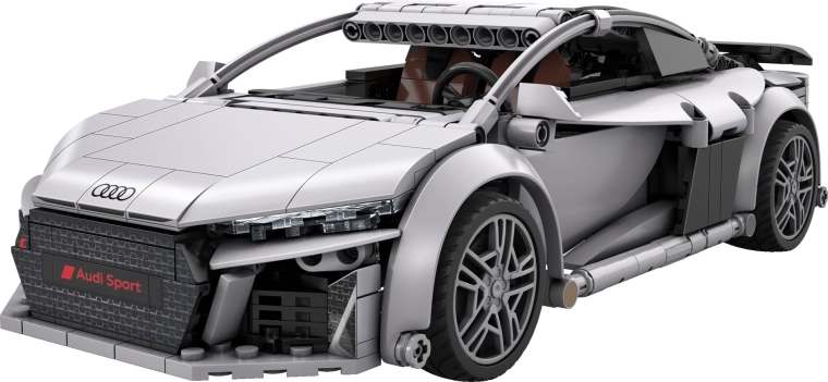 Realistisk design med officiel AUDI-licens