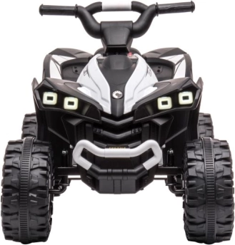 Børne-el-ATV i hvid