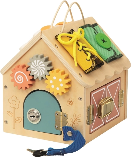 2Kids Toys træ-aktivitetskuppel – naturlig, lille