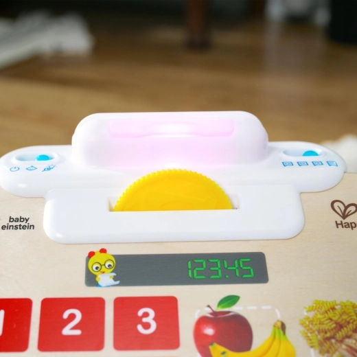 Læring af tal og madvarer på 4 sprog