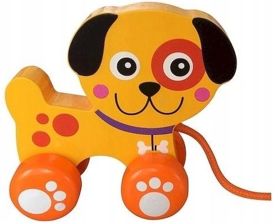 Smily Play trækhund i træ